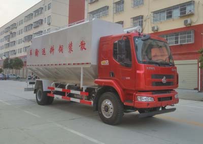 柳汽乘龙28方（14吨）液压饲料车